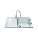 Évier encastrable SMEG inox anti-griffes 86cm LG861S-2