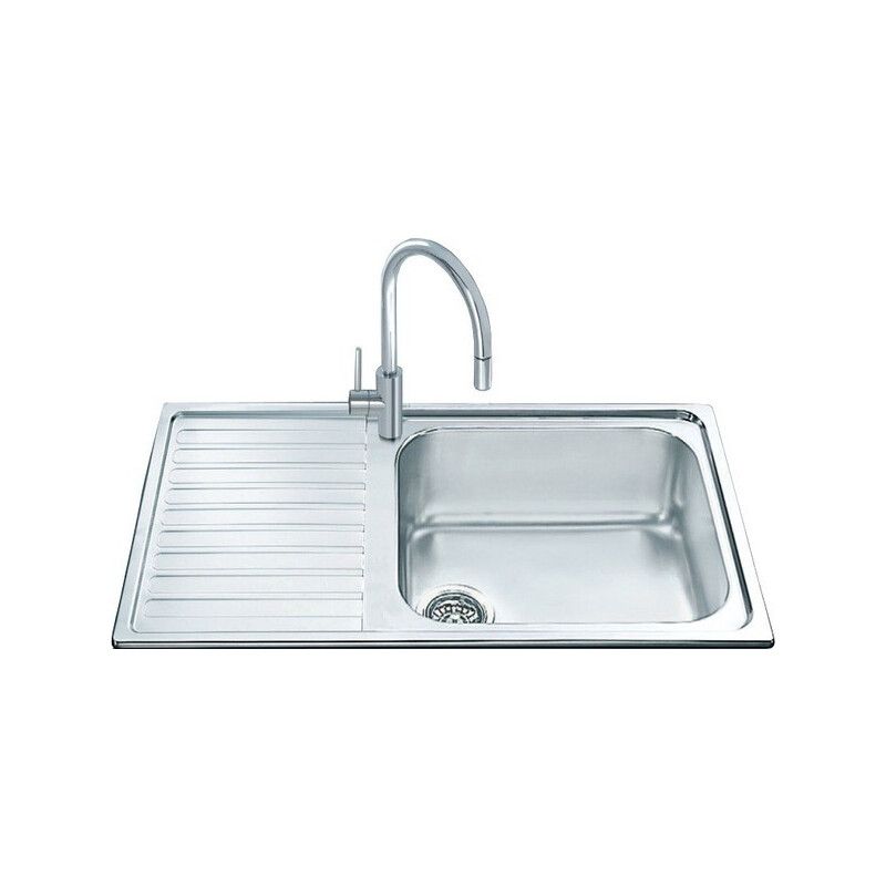 Évier encastrable SMEG inox anti-griffes 86cm LG861S-2