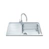 Évier encastrable SMEG inox anti-griffes 86cm LG861S-2