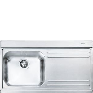 Évier encastrable SMEG inox 90cm LI91D