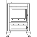 Cuisiniere à bois Légende ARCHAMBAUD F-60-B - 60cm