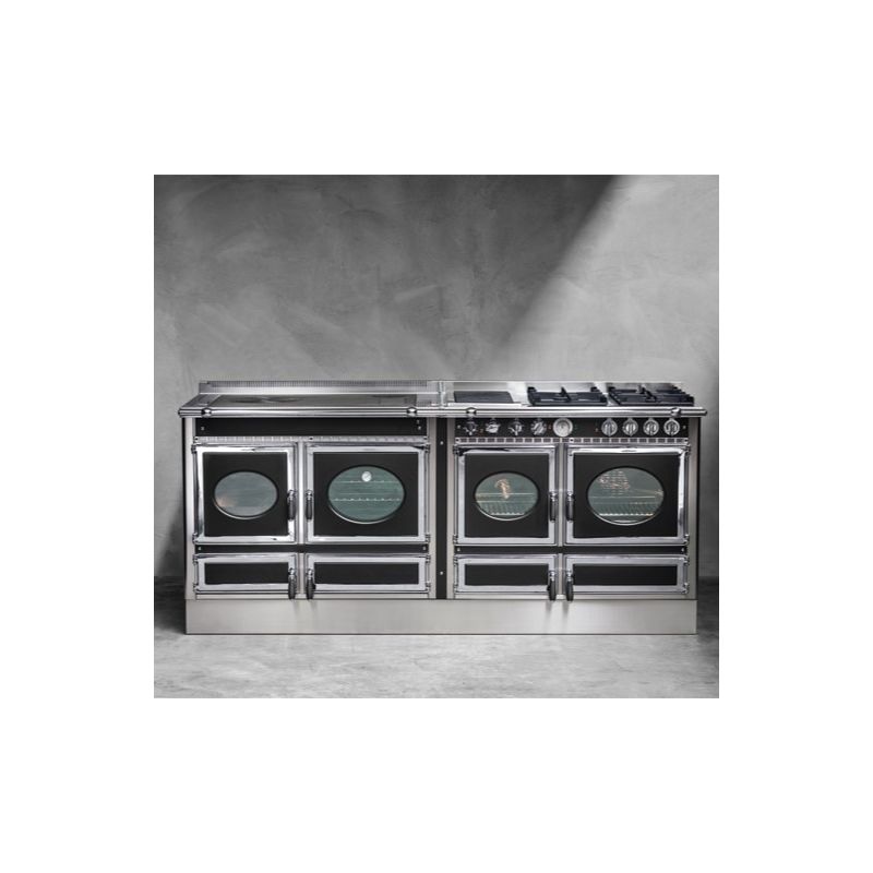 Cuisiniere mixte à bois Prestige ARCHAMBAUD E-200-M - 200cm