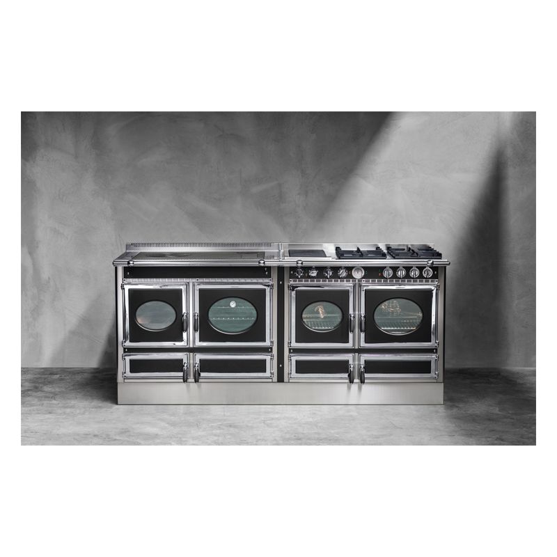 Cuisiniere mixte à bois Prestige ARCHAMBAUD E-200-M - 200cm