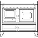 Cuisiniere à bois Légende ARCHAMBAUD 100cm F-100-B