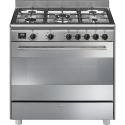 Piano de cuisson SMEG 90 cm mixte BG91CTX2