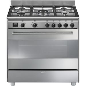 Piano de cuisson SMEG 90 cm mixte BG91CTX2