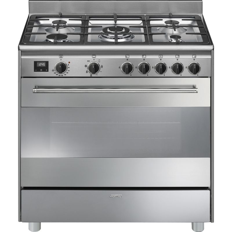 Piano de cuisson SMEG 90 cm mixte BG91CTX2