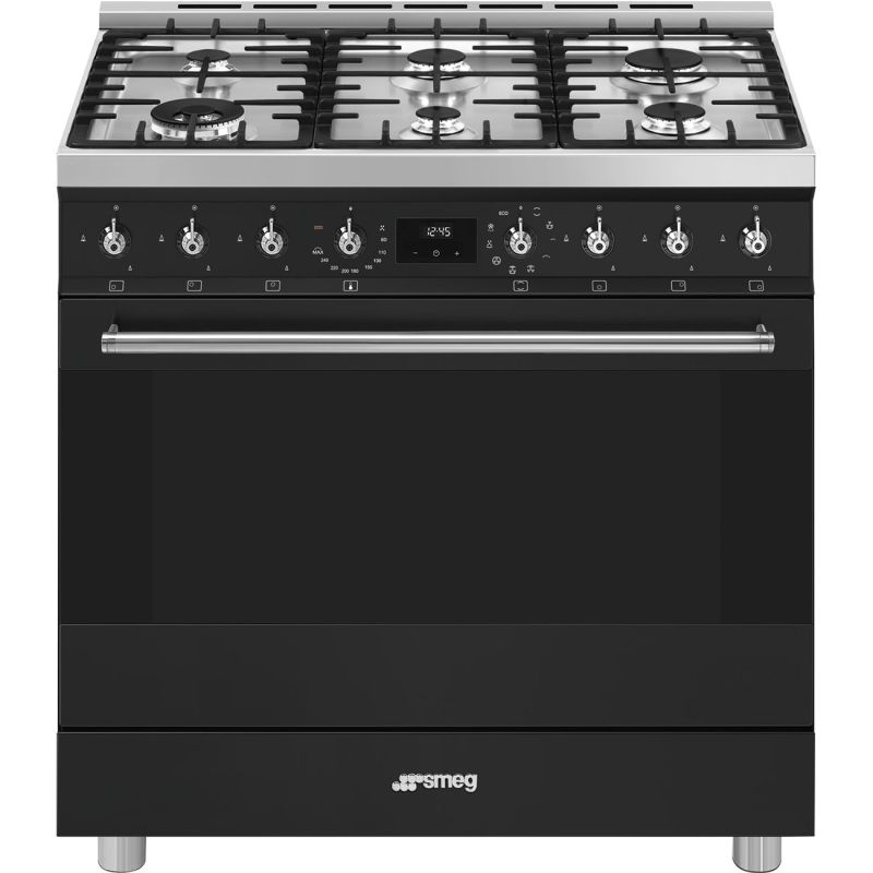 Piano de cuisson SMEG Classica 90 cm Mixte C9GMMB2