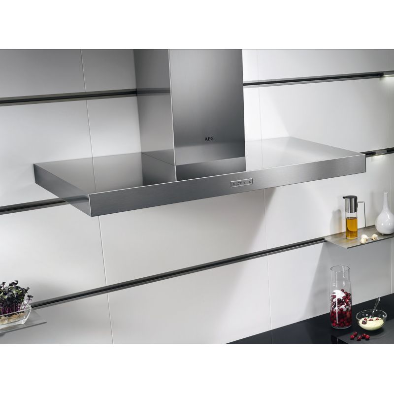 Hotte aspirante décorative 90cm AEG DBB4950M