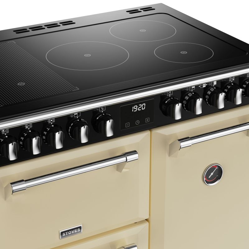 Piano de cuisson STOVES Richmond Deluxe induction rotary 90 cm