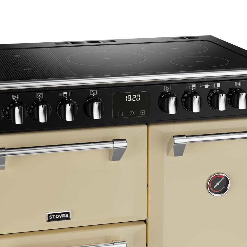 Piano de cuisson STOVES Richmond Deluxe induction rotary 90 cm