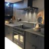 Piano de cuisson Steel ENFASI ALL BLACK 100 cm