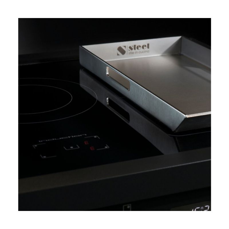 Piano de cuisson Steel ENFASI ALL BLACK 100 cm