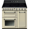 Centre de cuisson SMEG 90 cm four en hauteur Induction "Victoria"