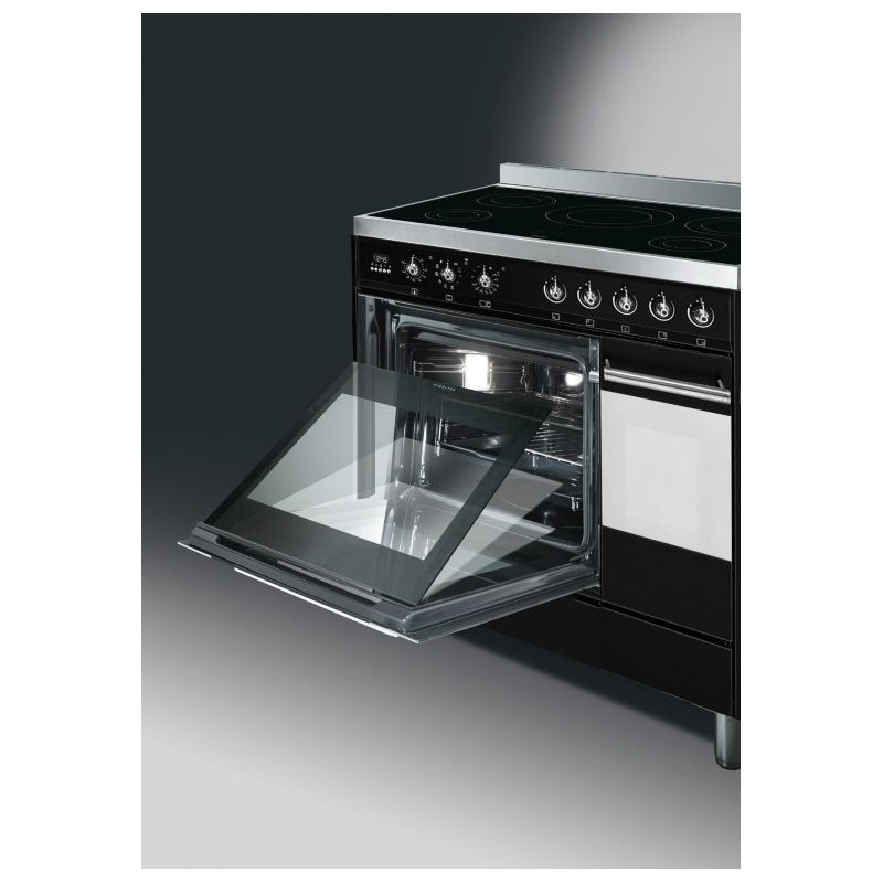 Piano de cuisson Smeg C92IPBL9 90cm induction