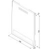 Crédence Smeg KIT1TR6N 60cm noir
