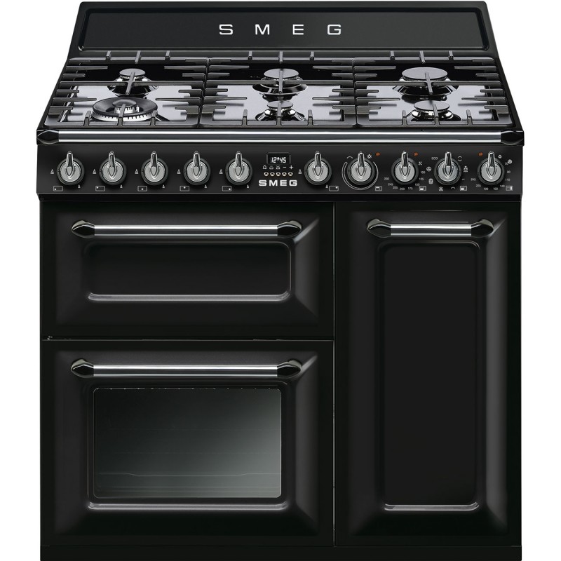Centre de cuisson SMEG 90 cm four en hauteur Induction "Victoria"