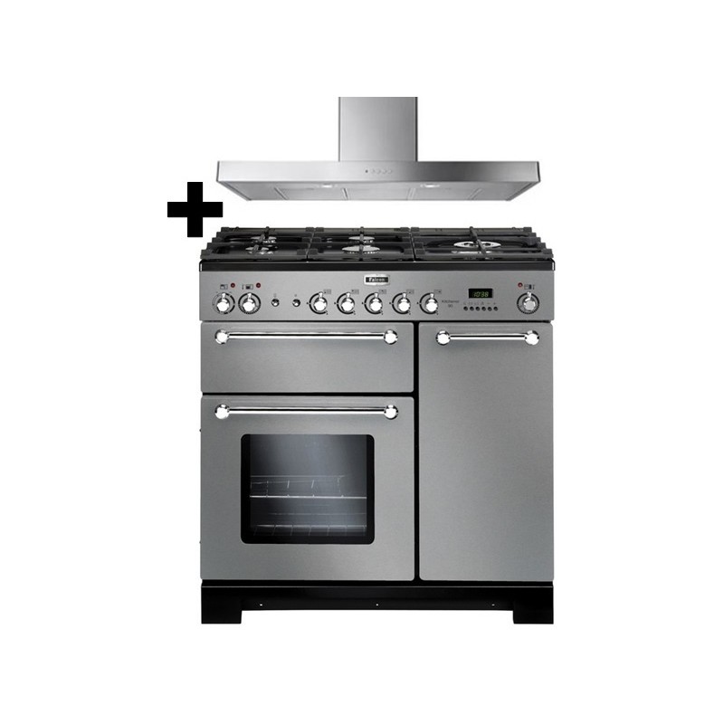 Ensemble Piano de cuisson + Hotte Falcon KITCHENER 90cm