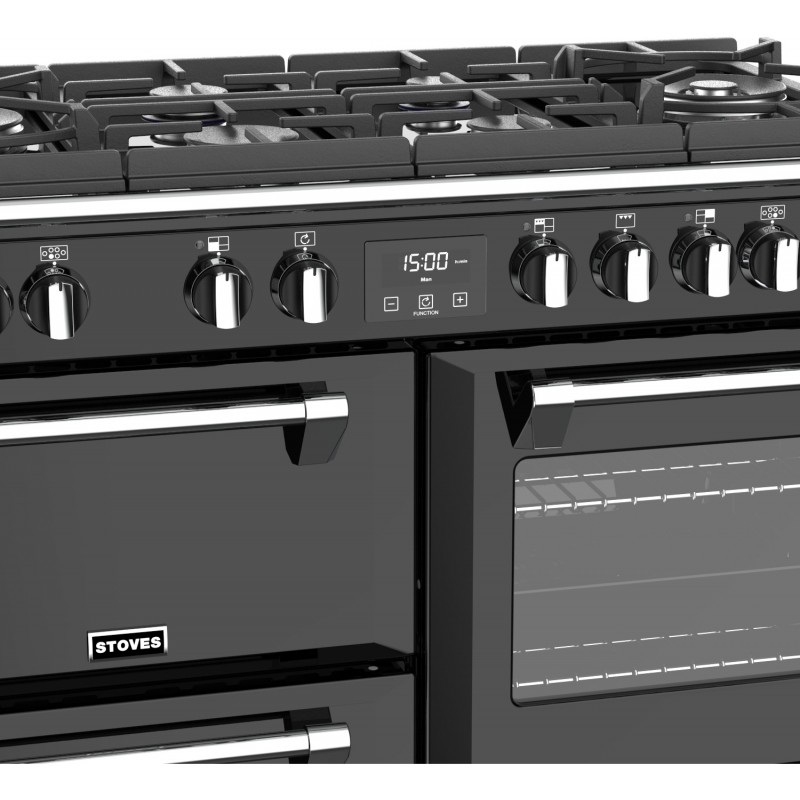Piano de cuisson Stoves RICHMOND GLASS 100cm Mixte