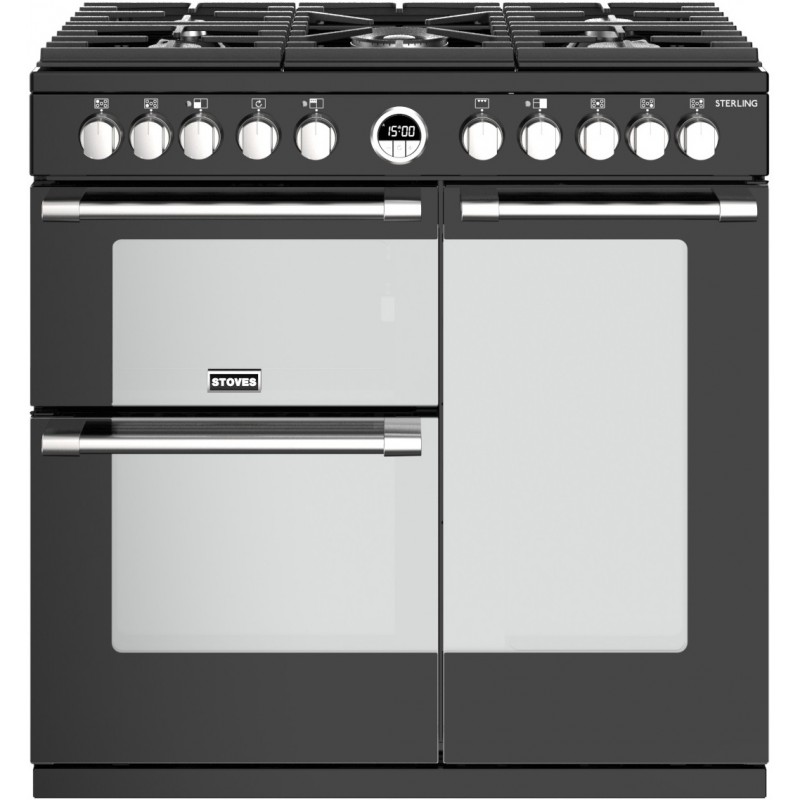 Piano de cuisson Stoves Sterling S 90cm Mixte