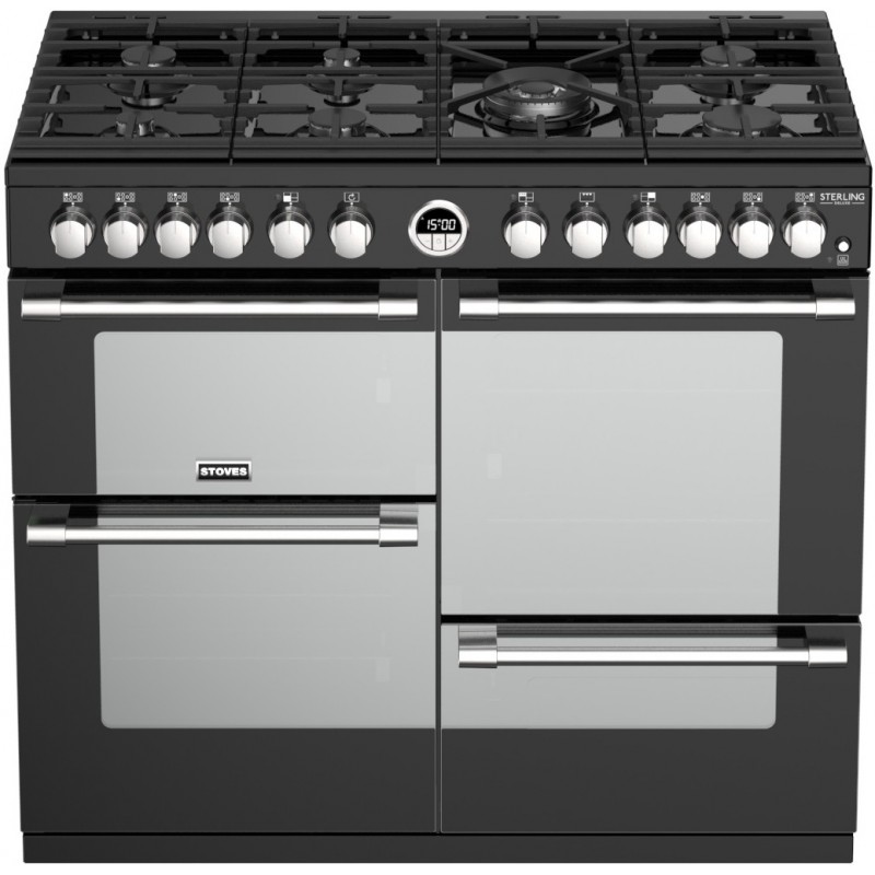 Piano de cuisson Stoves STERLING DELUXE 100cm Mixte