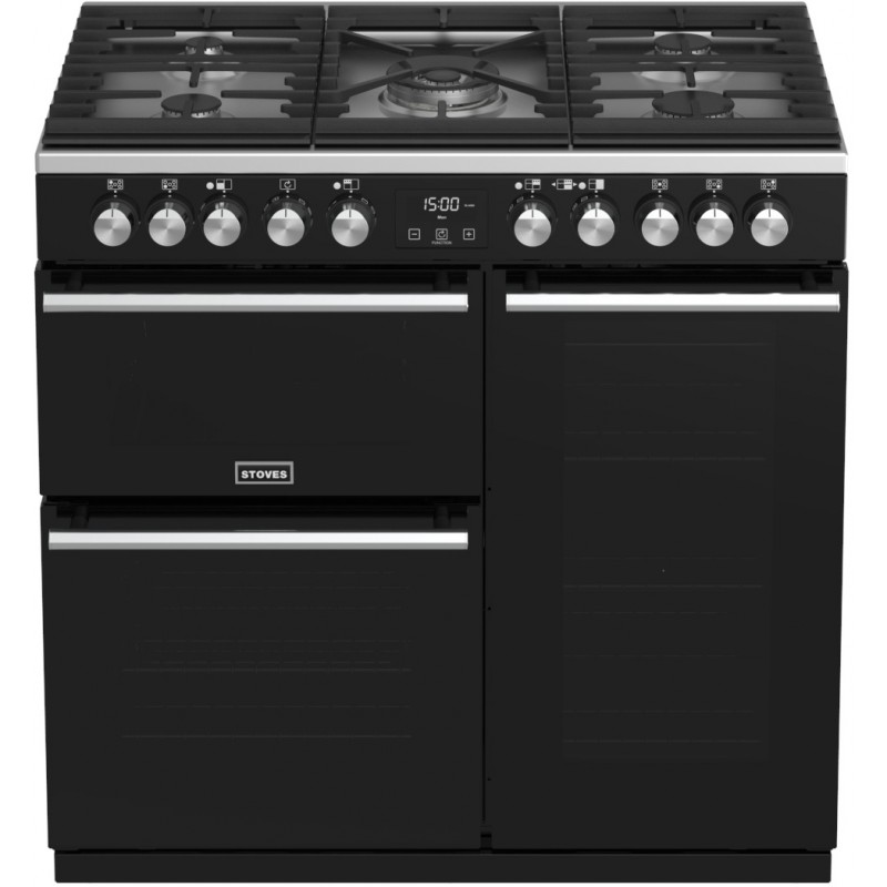 Piano de cuisson Stoves PRECISION DELUXE 90cm Mixte