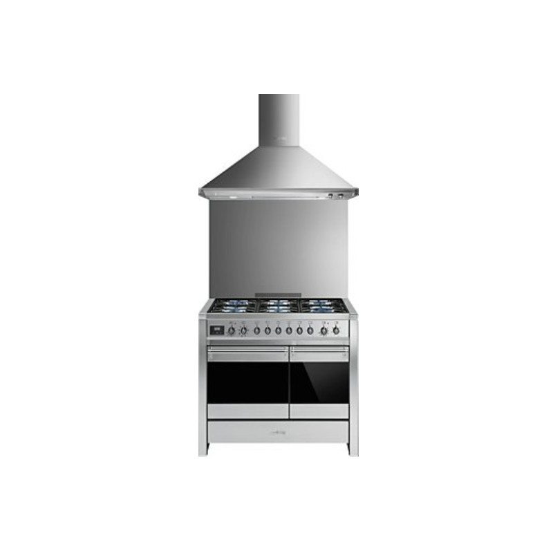 Piano de cuisson Smeg A3-81 120cm Mixte