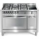 Piano de cuisson Lofra Professional PD126MF+E/2CiK 120cm Mixte 2 Fours Électrique