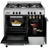 Cuisinière butanette Glem GA960PCGIX 90cm Mixte