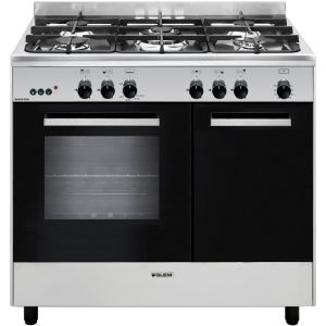 Cuisinière butanette Glem GA960PCGIX 90cm Mixte