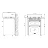 Piano de cuisson Lofra Dolcevita 70cm Mixte