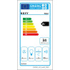 Hotte décorative murale Novy Flat'line D7600 90cm