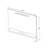 Crédence Smeg KIT1TR6N 60cm noir