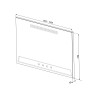 Crédence Smeg KIT1TR41N 60cm noir