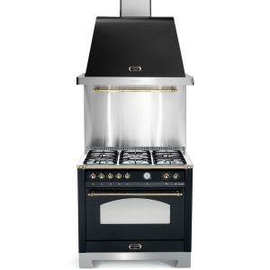 Ensemble Piano de cuisson + Hotte + crédence Lofra 90cm