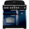 Cuinière Falcon CLASSIC DELUXE vitrocéramique 90 cm BLEUR ROI CHROME