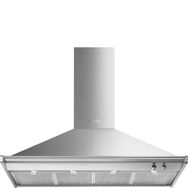 Hotte décorative murale SMEG KD120HXE 120cm Inox 