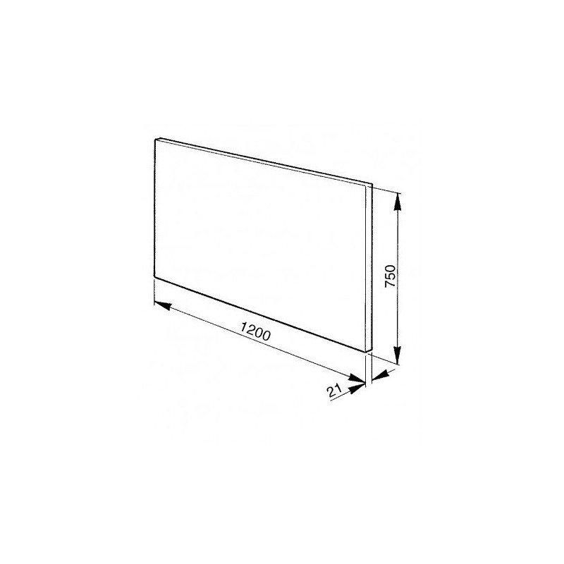 Crédence Smeg VICTORIA 120cm noir KIT1A3-8