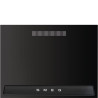 Crédence Smeg VICTORIA 100cm noir KIT1TR103
