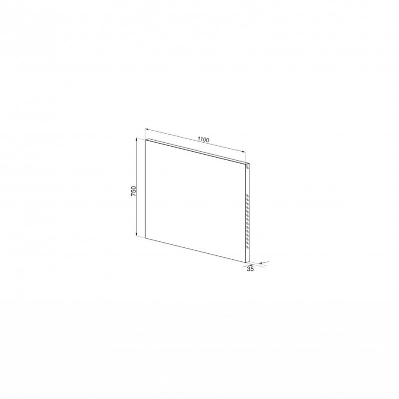 Crédence Smeg  SINFONIA 110cm  KITS110X8