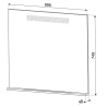 Crédence  Concerto Smeg 90cm inox KITPC92X9
