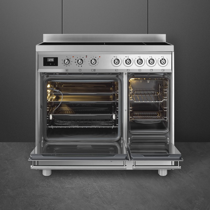 Piano de cuisson Smeg C92IPBL9 90cm induction