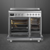 Piano de cuisson Smeg C92IPBL9 90cm induction