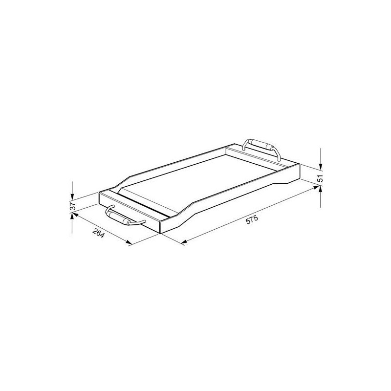 Plancha Teppan Yaki  Opéra SMEG TPKX