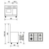 Piano de cuisson butanette GLEM GA85PMIX