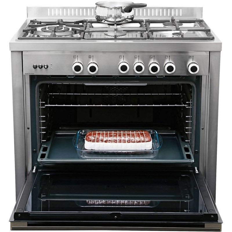 Cuisinière 90cm double four GLEM GX960CQIX