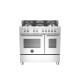 Piano de cuisson BERTAZZONI Mixte Professional Series 90 cm deux fours 5 brûleurs
