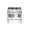 Piano de cuisson BERTAZZONI Mixte Professional Series 90 cm deux fours 5 brûleurs