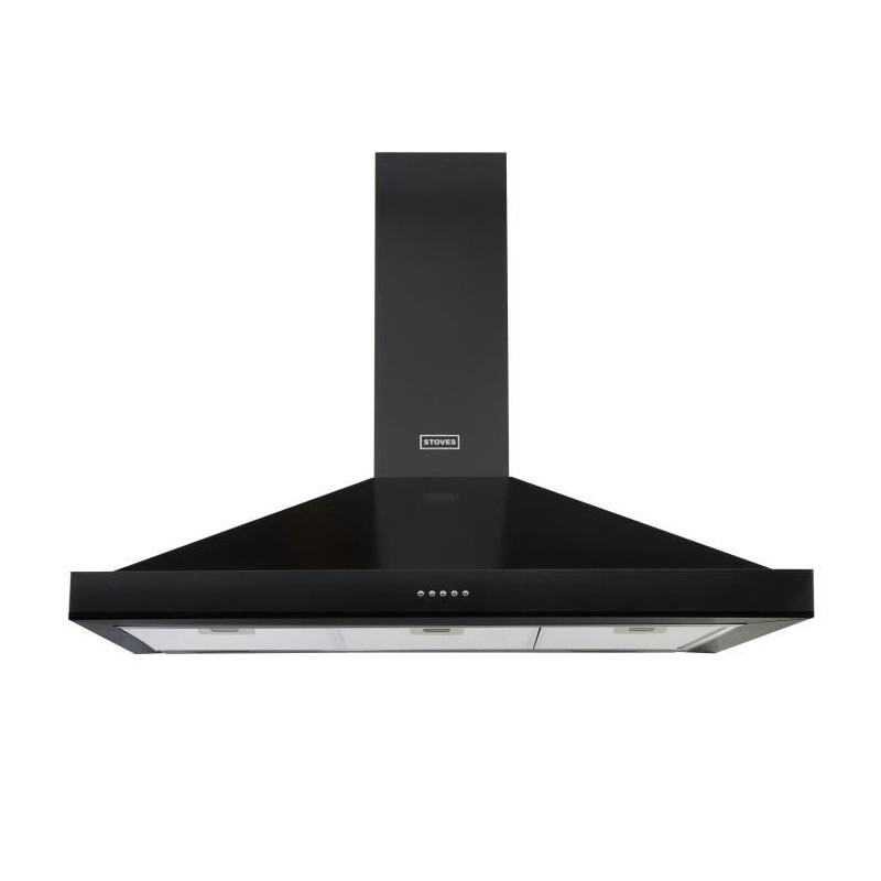 Hotte décorative murale STOVES PHOTPYR110NOIR 110cm