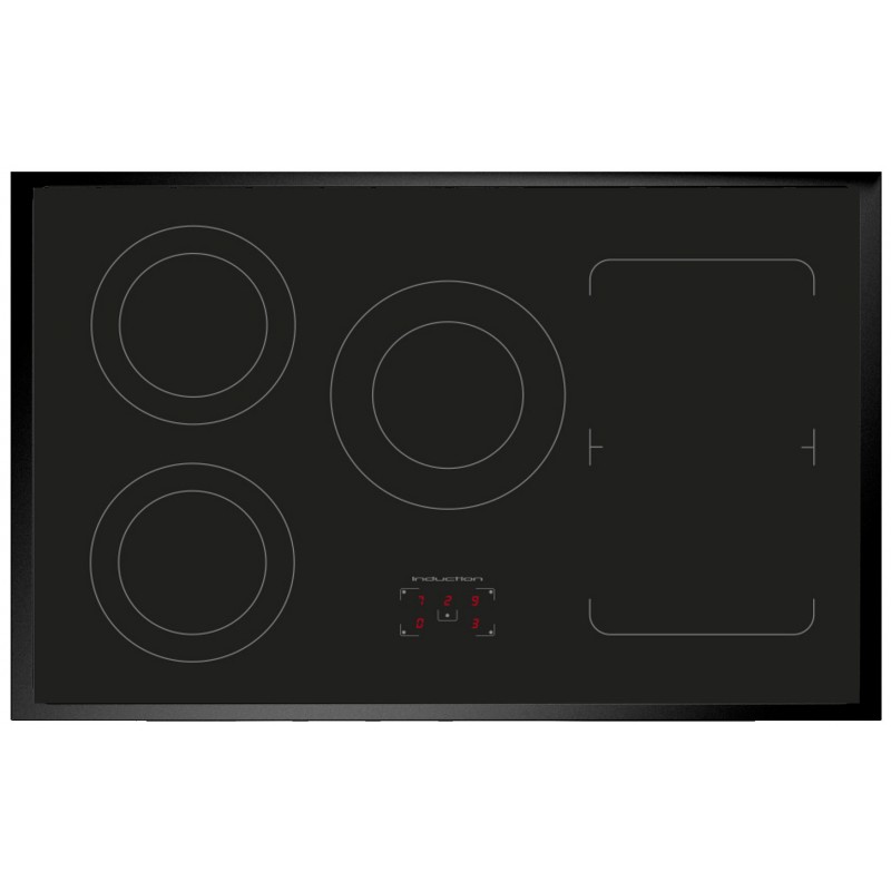 Piano de cuisson STEEL Genesi 90 cm Mixte